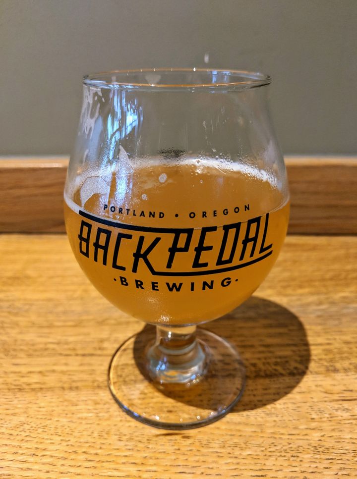 Backpedal Brewery's IPA