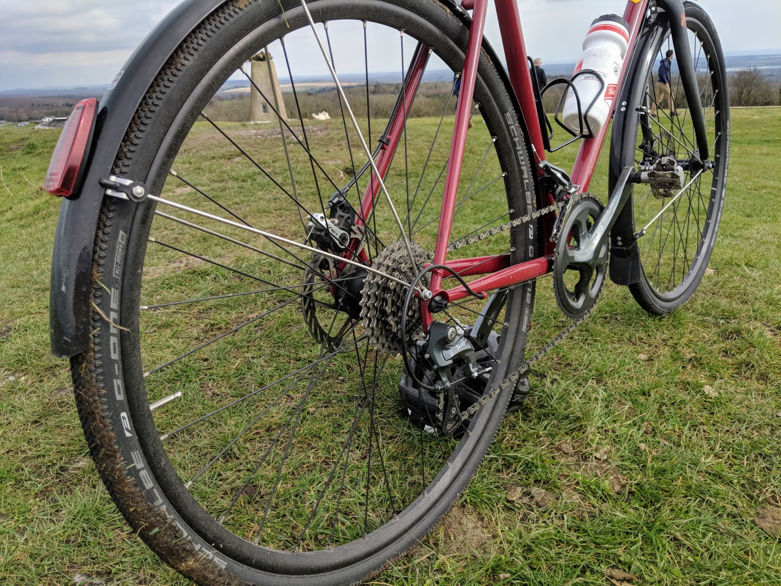 Some transmission and brake detail, sans rack