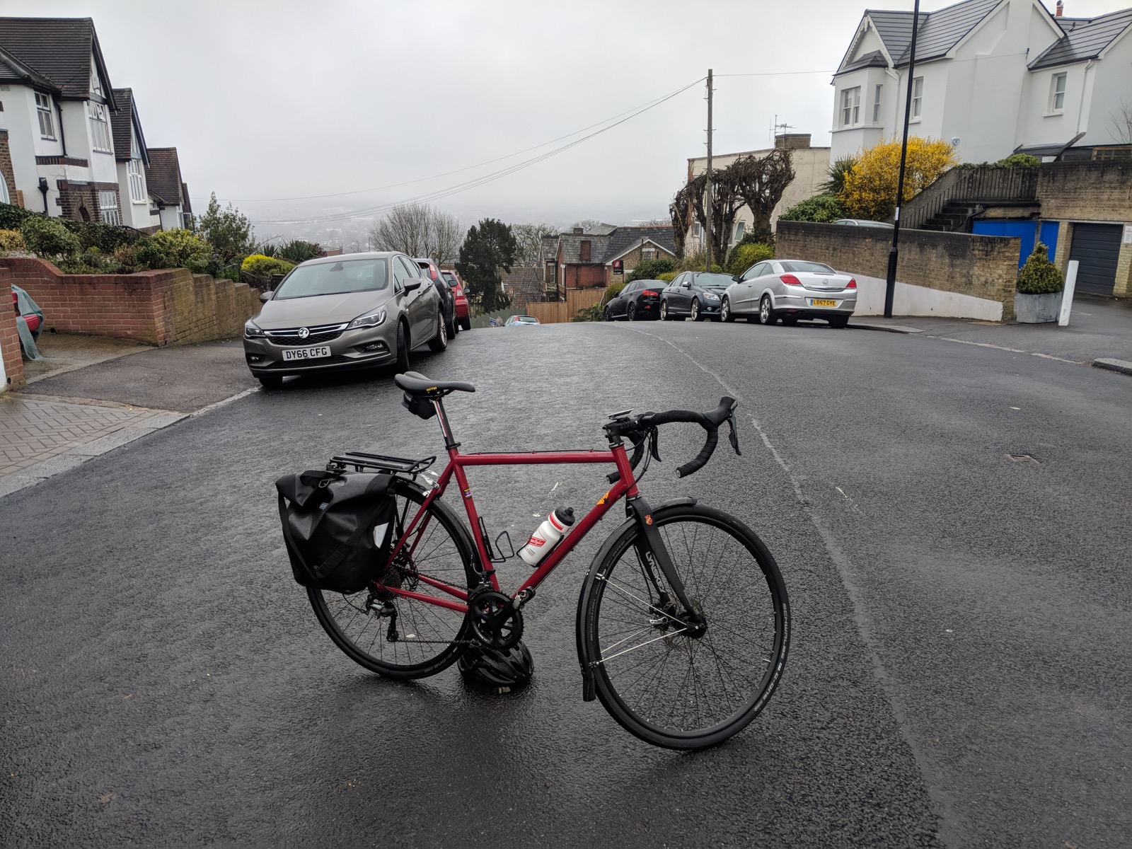 At the top of Canonbie Road, SE23