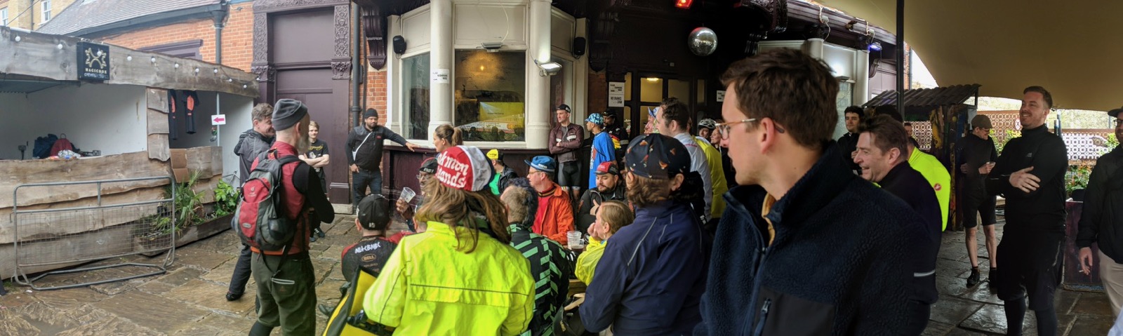 The post-ride raffle at Brixton Jamm, courtesy of BCC